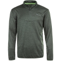 Endurance Fleece Pullover Ledger Midlayer with Zip Dark Green Men